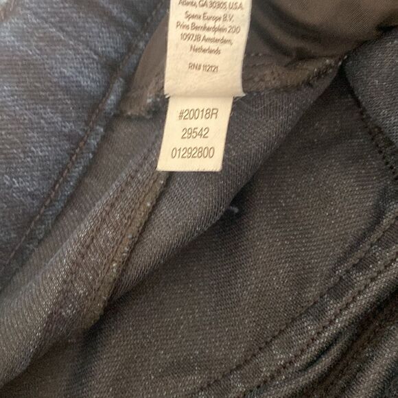 SPANX Jean-ish Ankle Leggings Twilight Rinse Denim Women's Size M - Picture 9 of 13